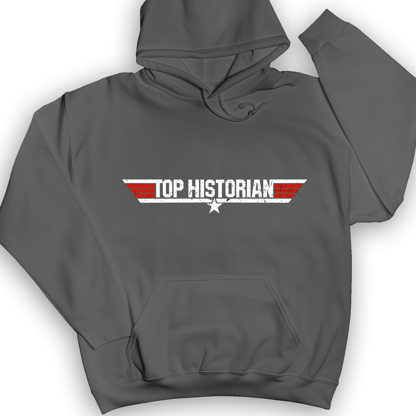 Top Historian Hoodie Charcoal / S