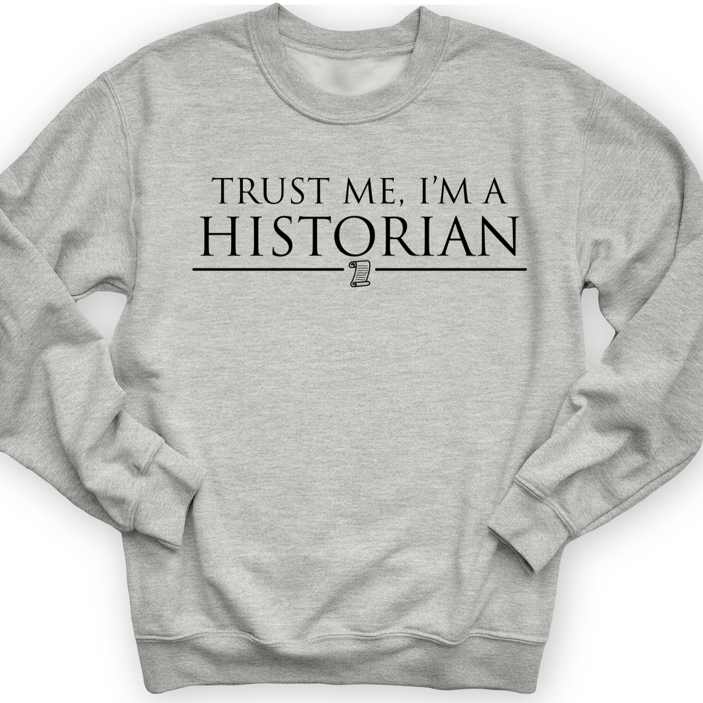 Trust Me Crewneck Sport Grey / S