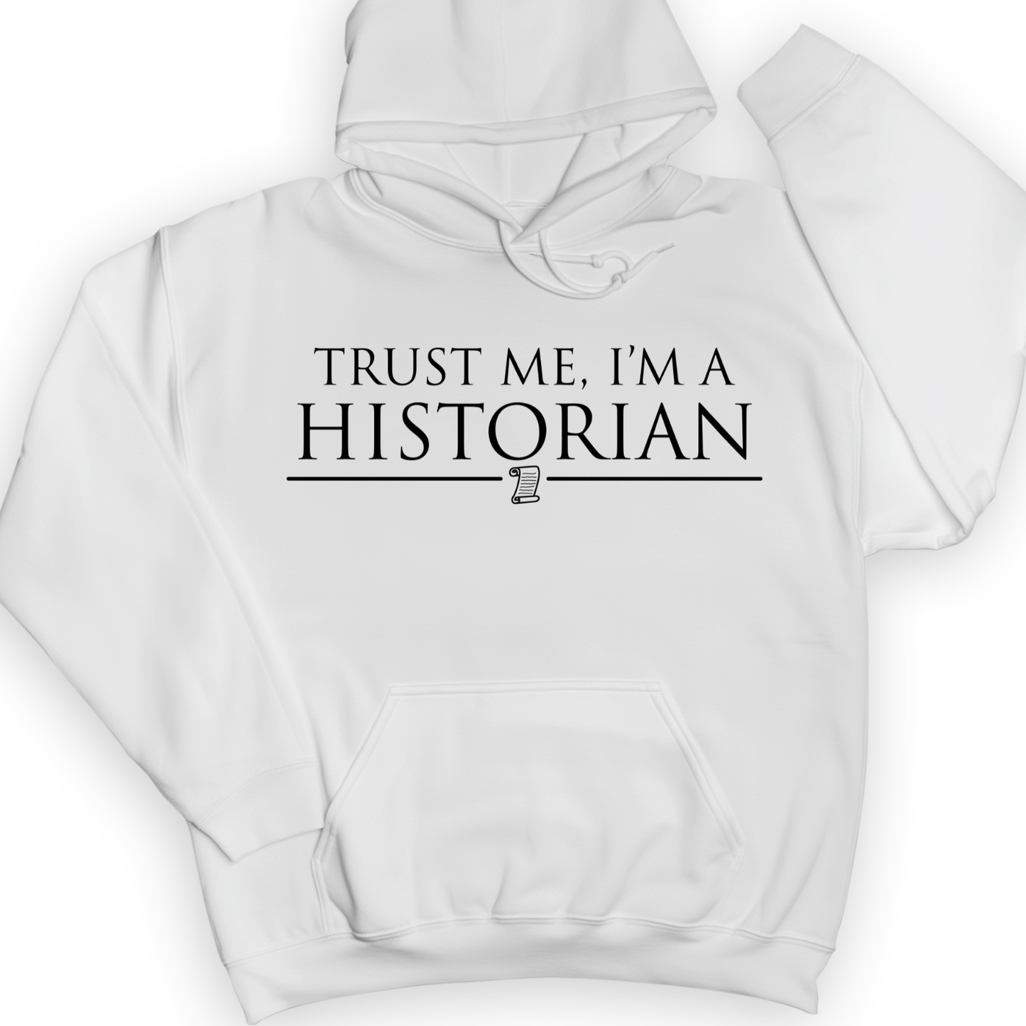 Trust Me Hoodie White / S
