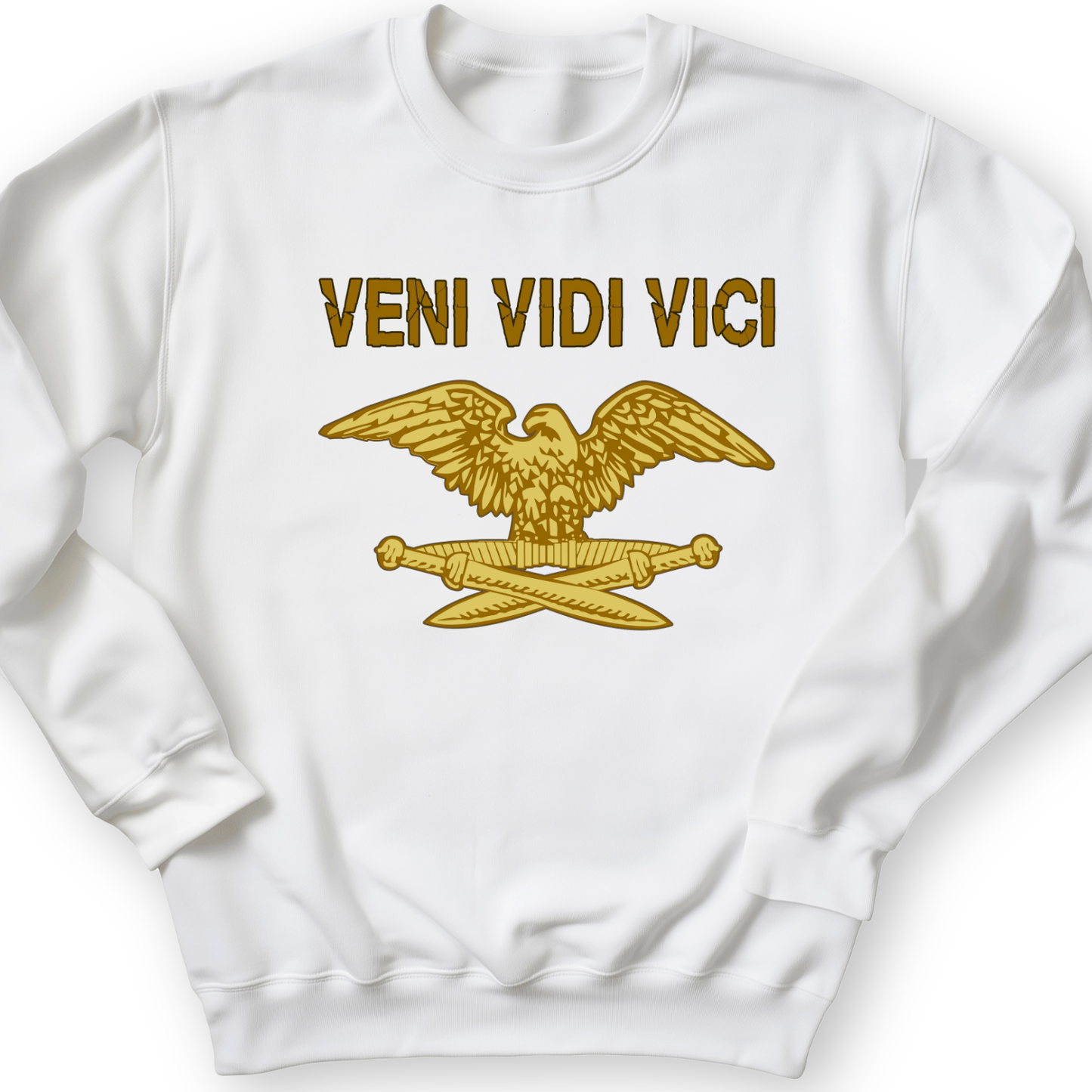 Veni Vidi Vici Crewneck White / S