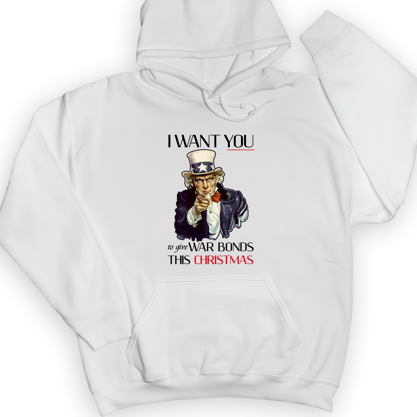 War Bonds Hoodie White / S