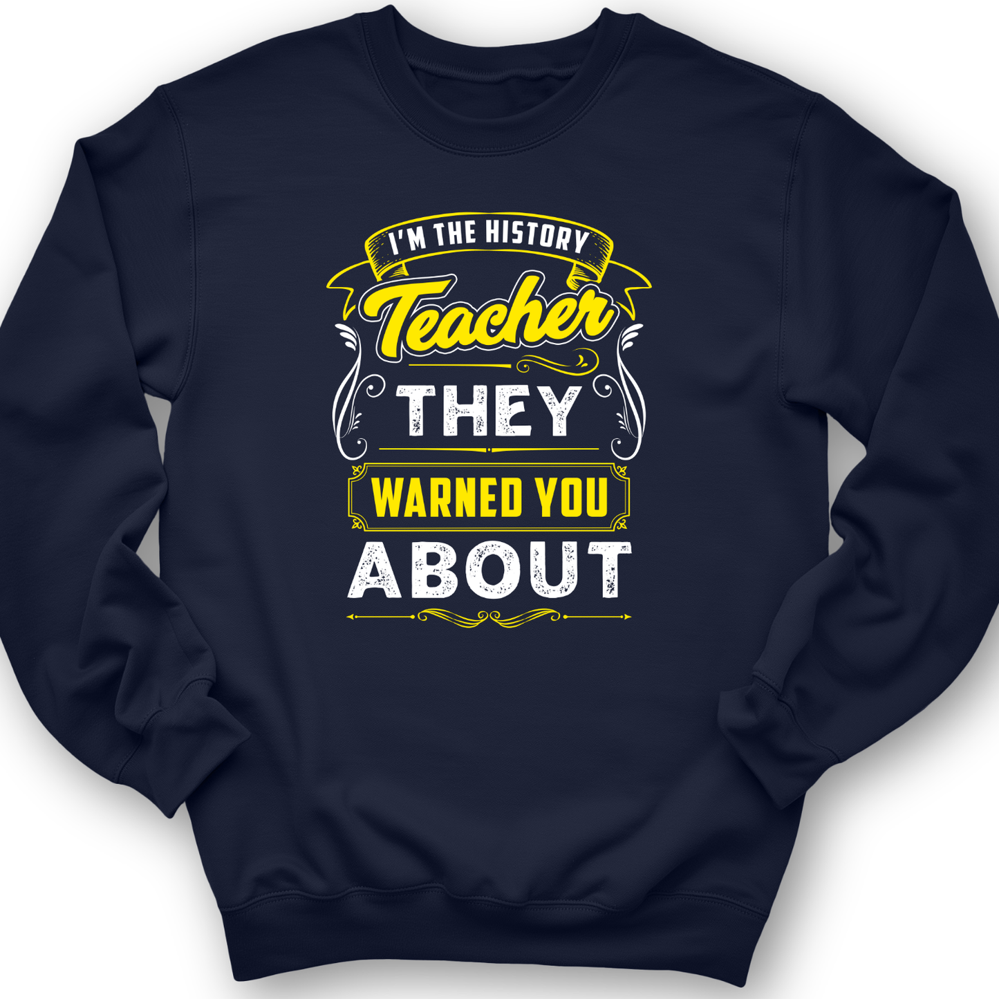 Warned You About Crewneck Navy / S