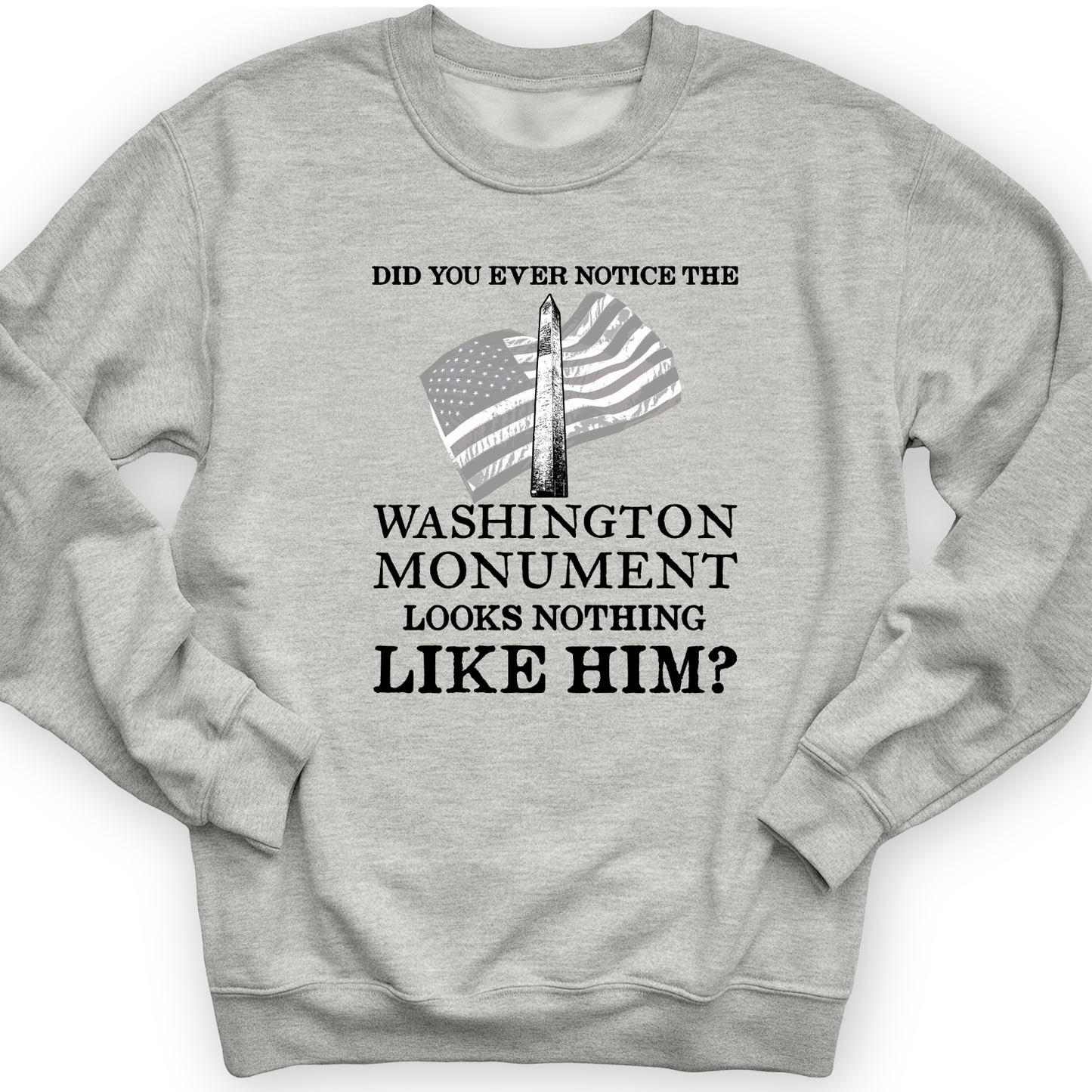 Washington Monument Crewneck Sport Grey / S