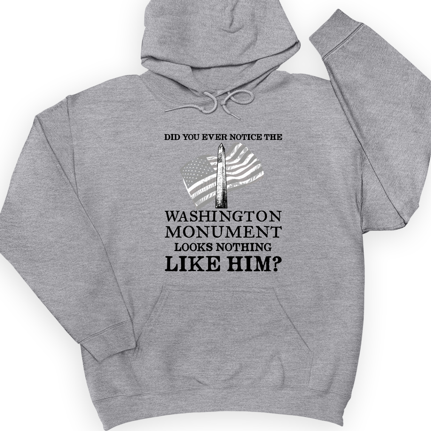 Washington Monument Hoodie Sport Grey / S