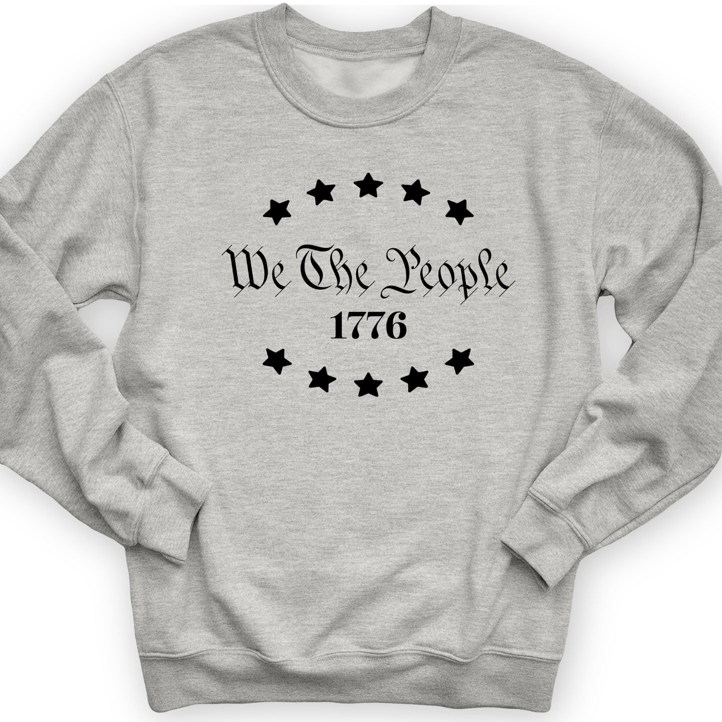 We The People 1776 Crewneck Sport Grey / S