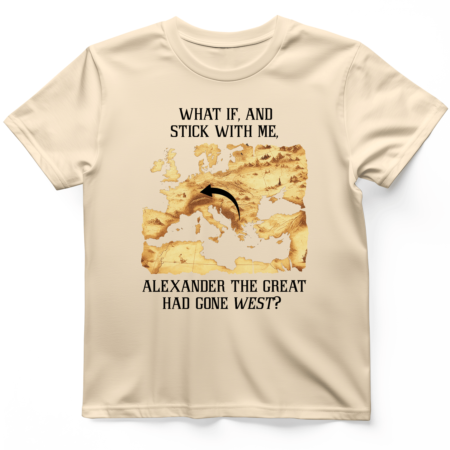What If Alexander T-Shirt Natural / S