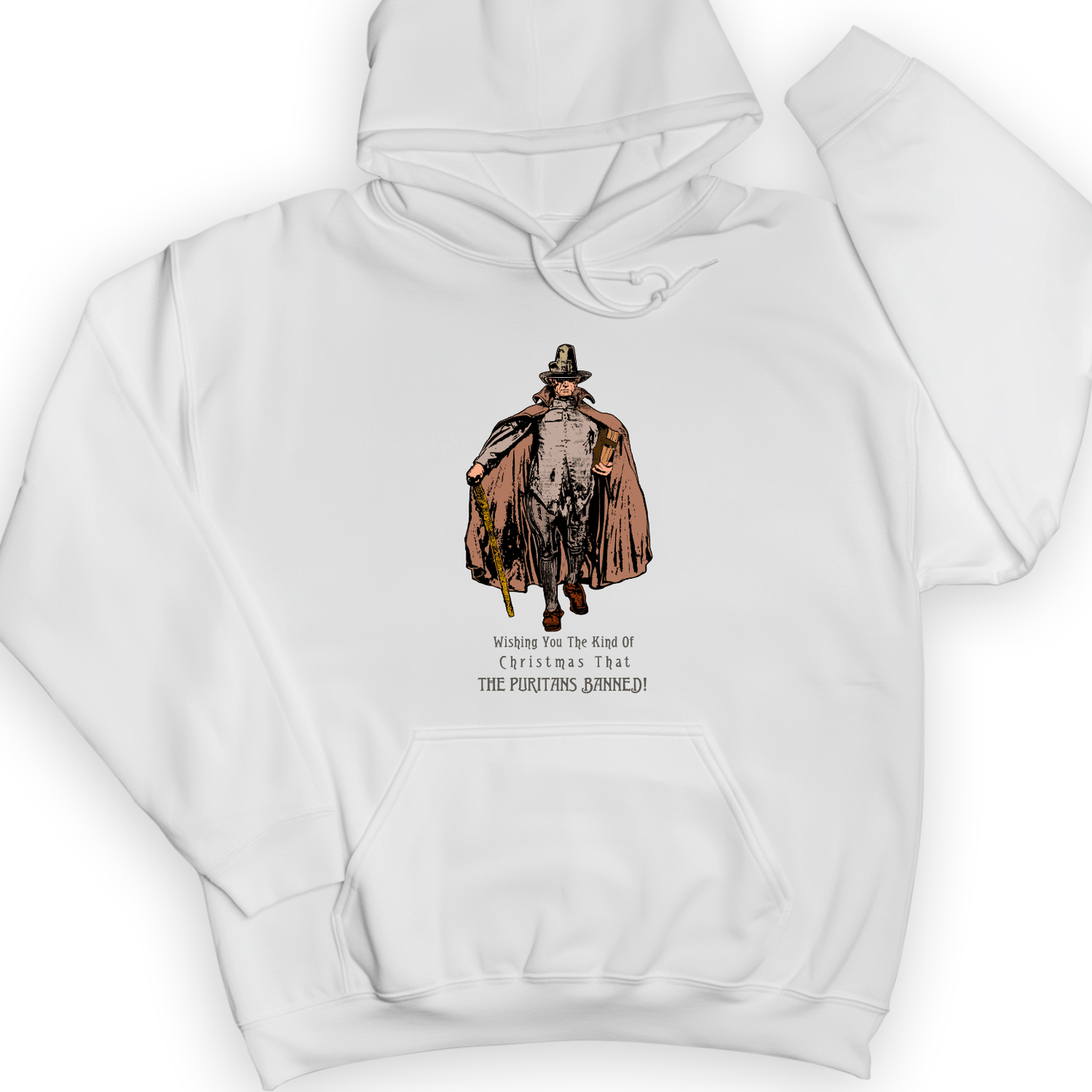 Wishing You The Christmas Hoodie White / S