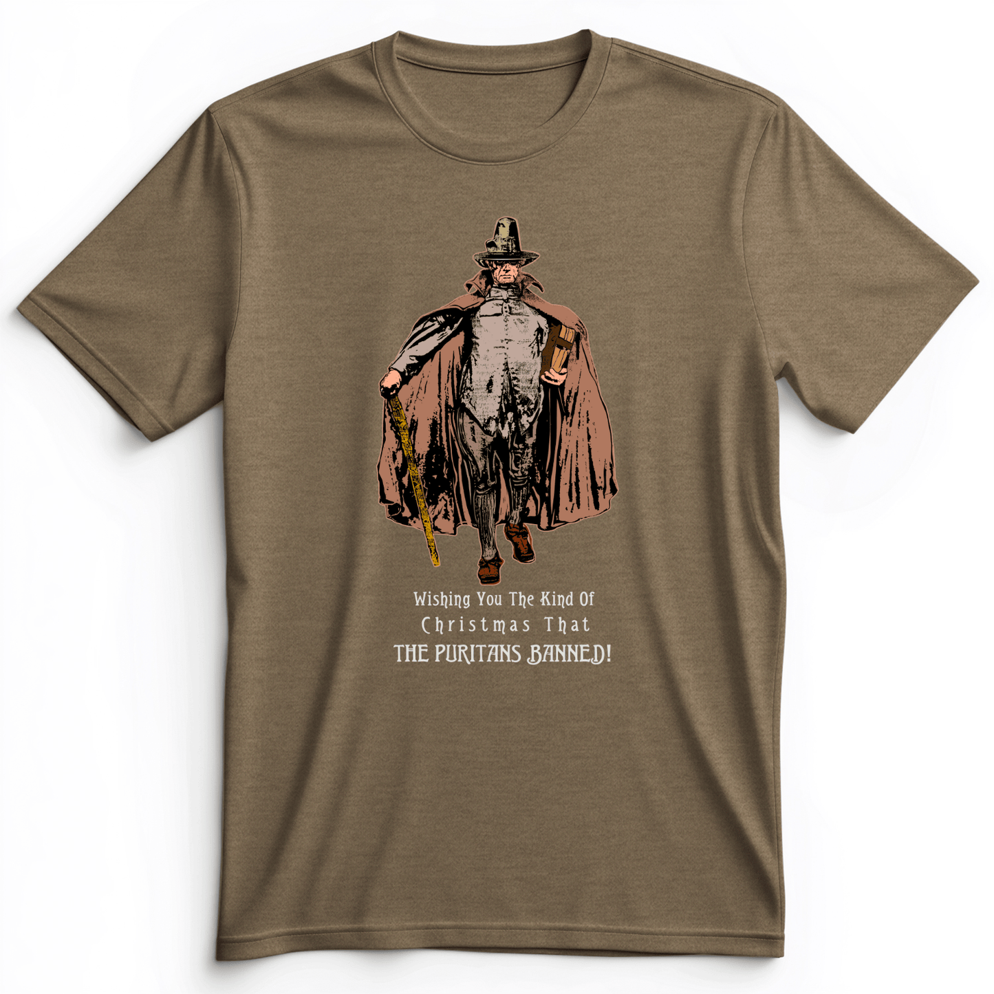Wishing You The Christmas Premium Tee Heather Olive / S