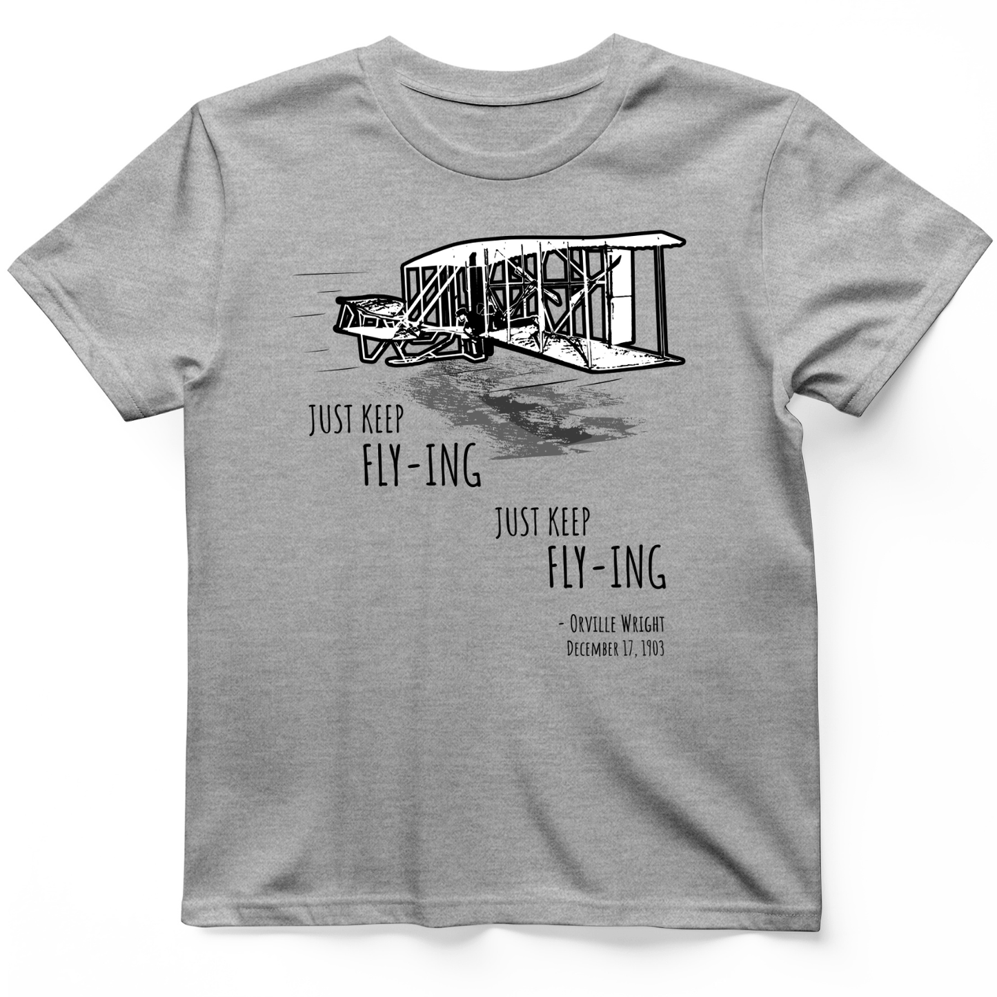 Wright Brothers T-Shirt Sport Grey / S