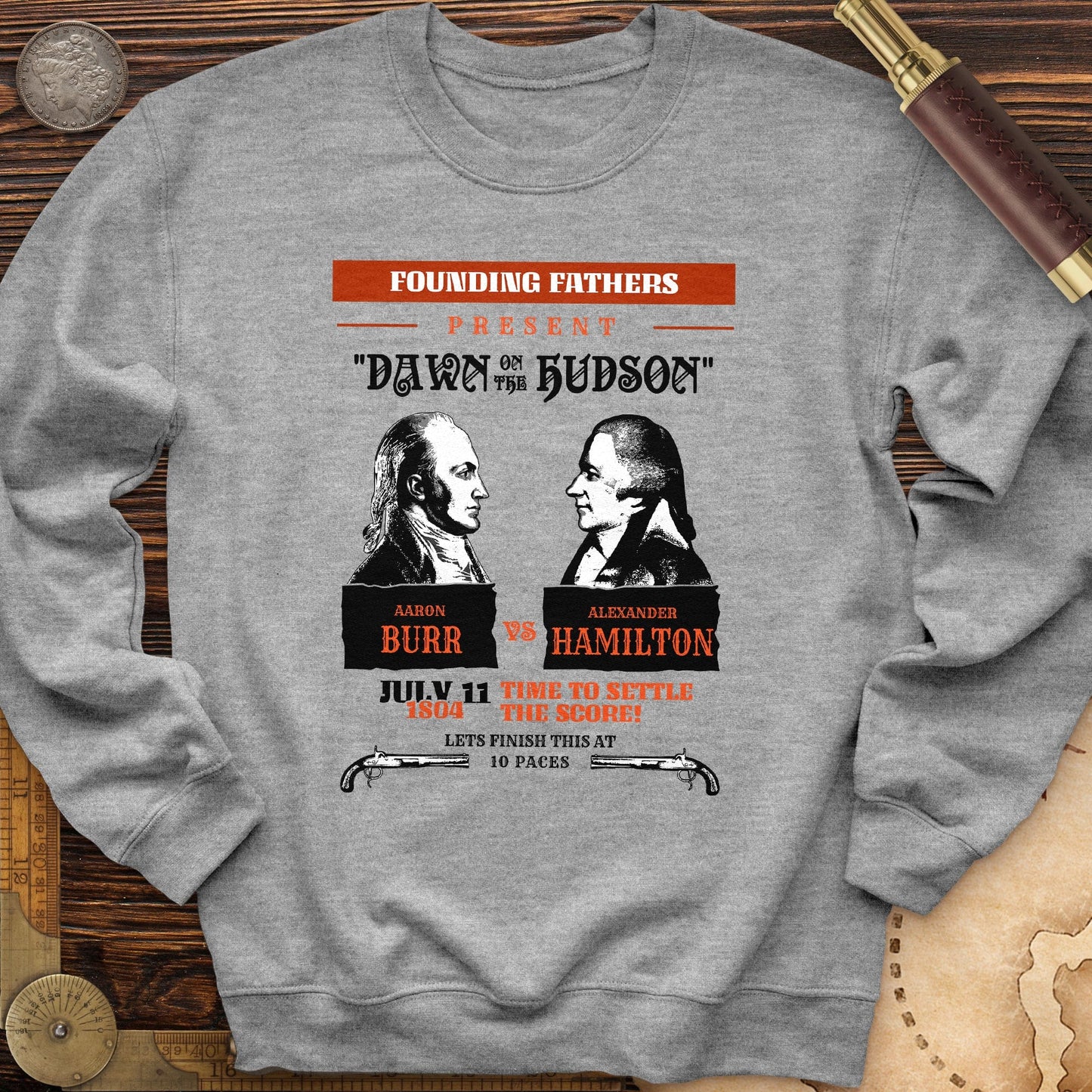 Burr vs Hamilton Crewneck