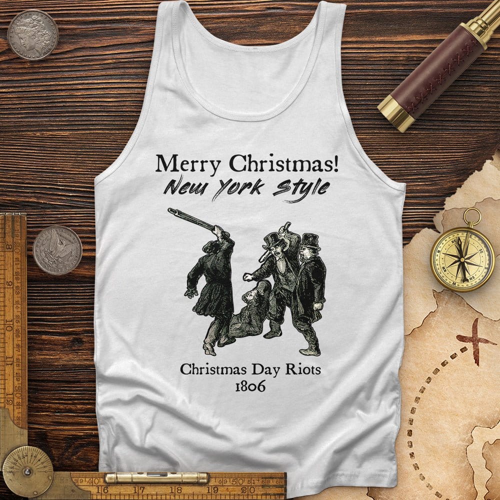 Christmas New York Style Tank | HistoreeTees