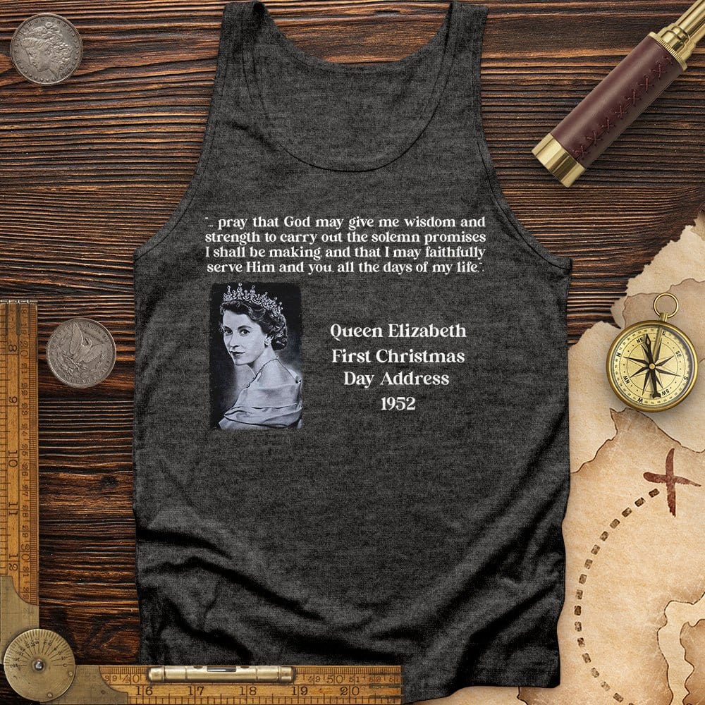 Queen Elizabeth II Xmas Address Tank | HistoreeTees
