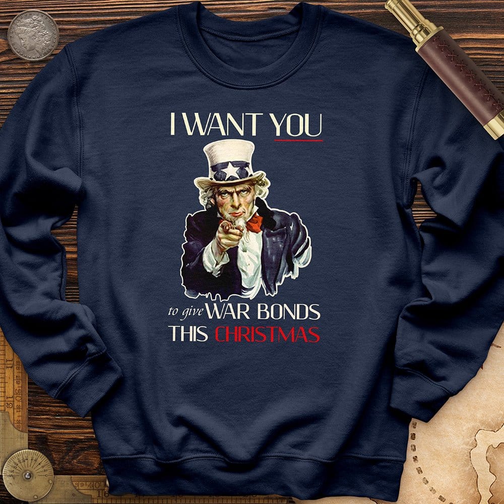 War Bonds Crewneck Navy / S