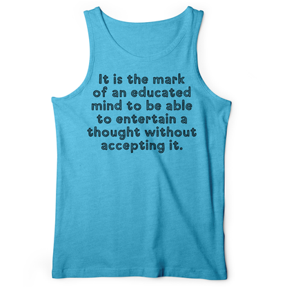 An Educated Mind Tank