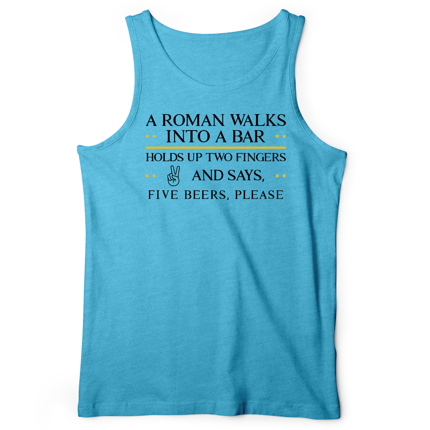 Roman Walks Into a Bar Tank