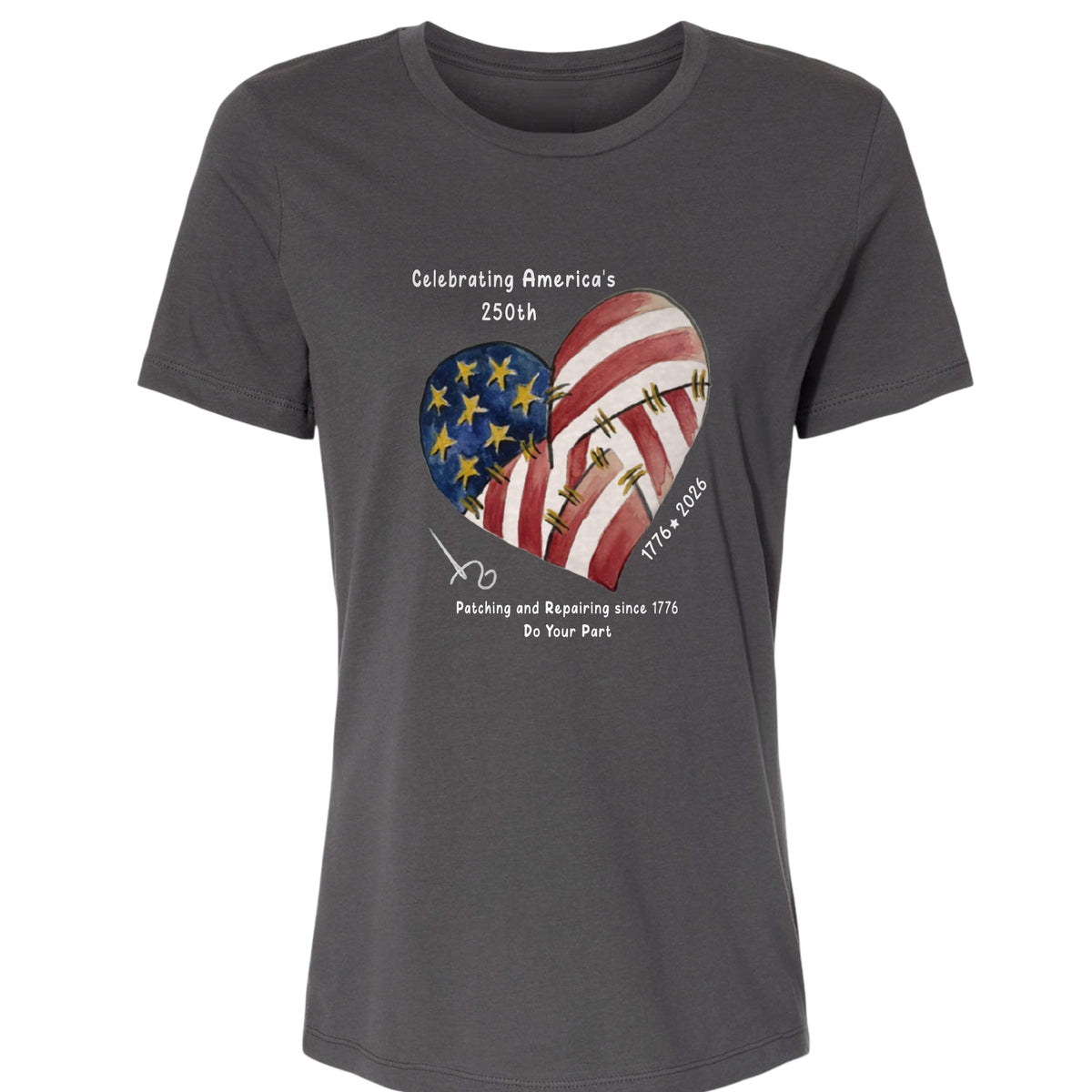 250th Heart Women's T-Shirt