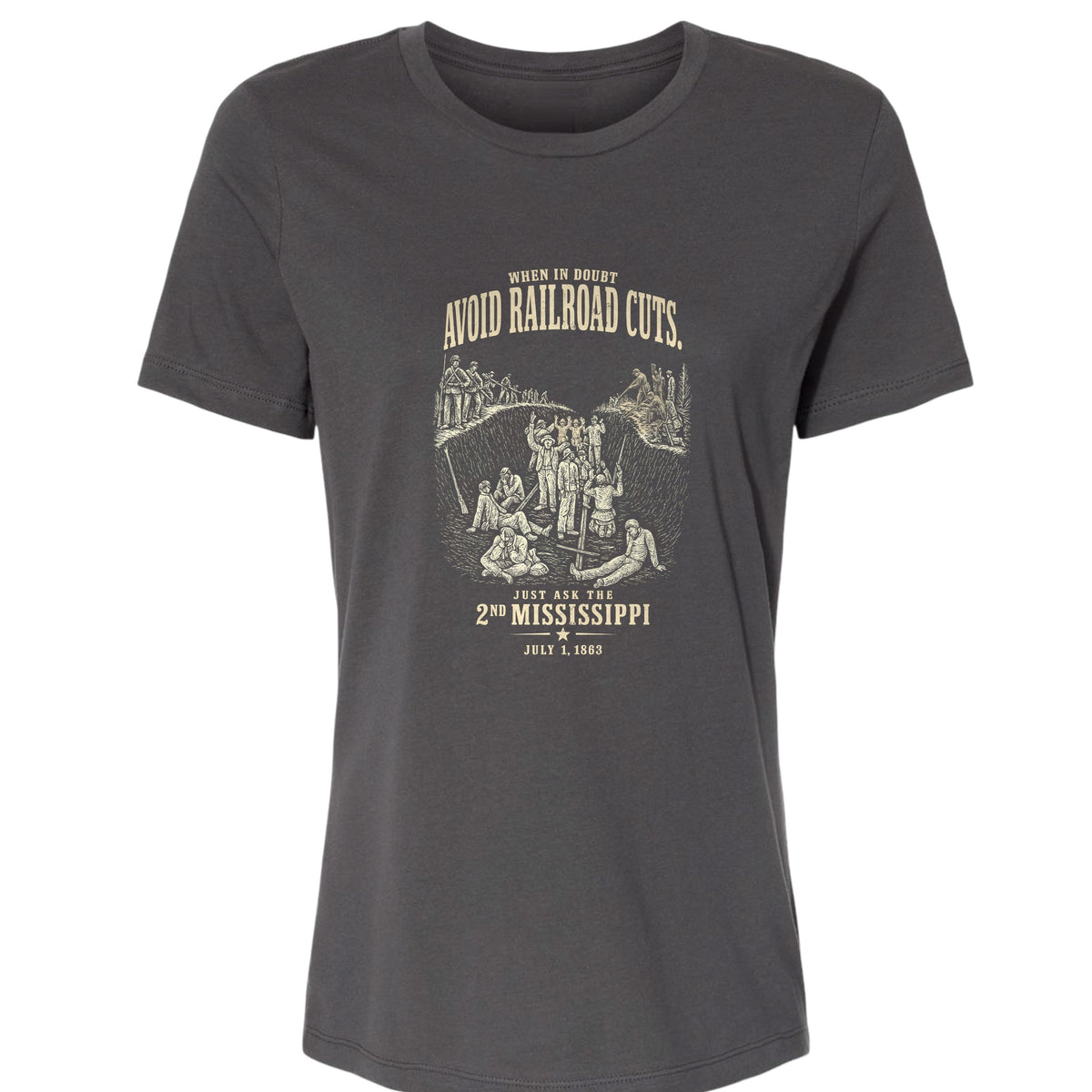 Avoid Railroad Cuts Women's T-Shirt