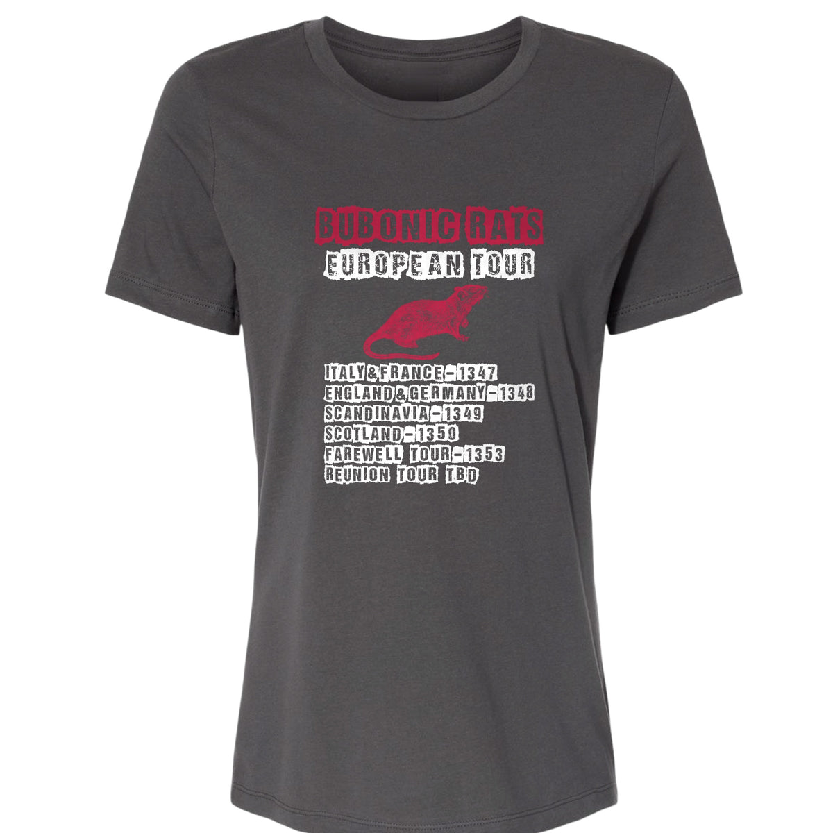 Bubonic Rats European Tour Women's T-Shirt