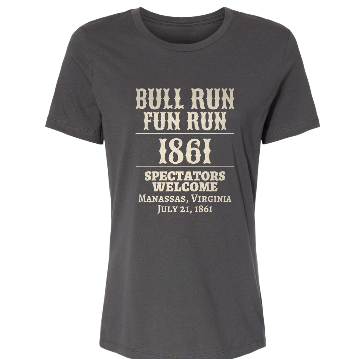 Bull Run Fun Run 1861 Women's T-Shirt