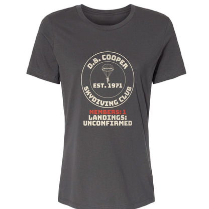 DB Cooper Skydiving Club Women's T-Shirt