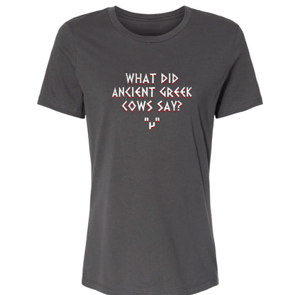 Greek Cows Women's T-Shirt
