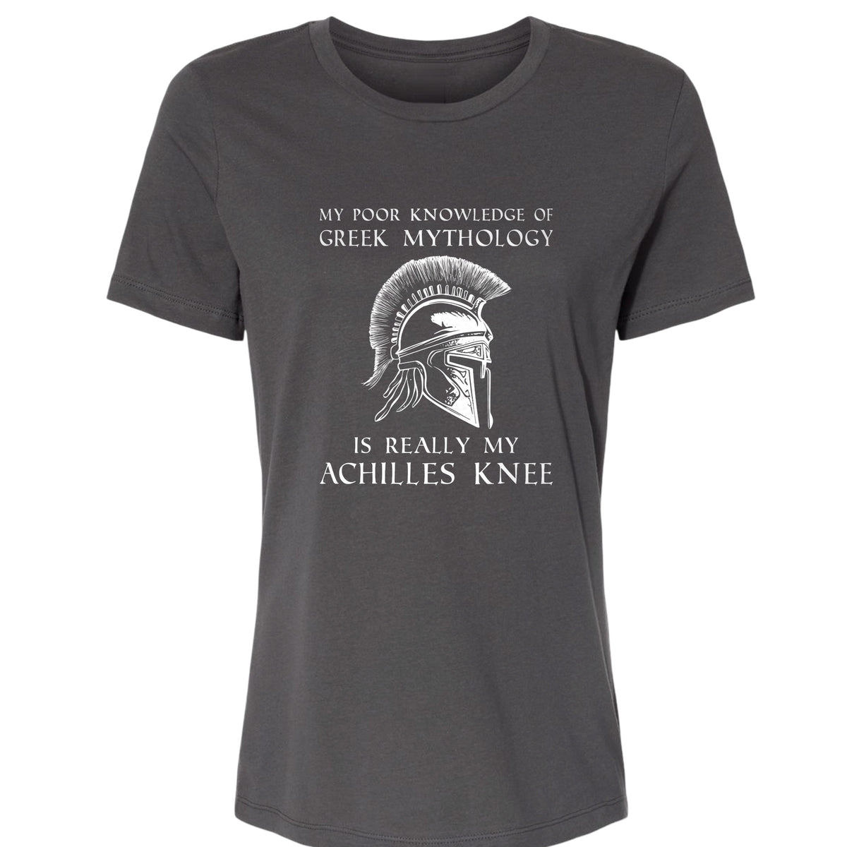 Greek Mythology Achilles Knee Women's T-Shirt