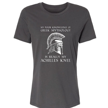 Greek Mythology Achilles Knee Women's T-Shirt