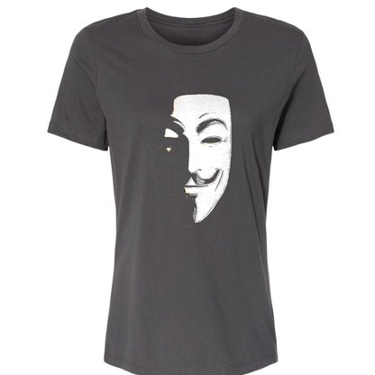 Guy Fawkes Mask Women's T-Shirt