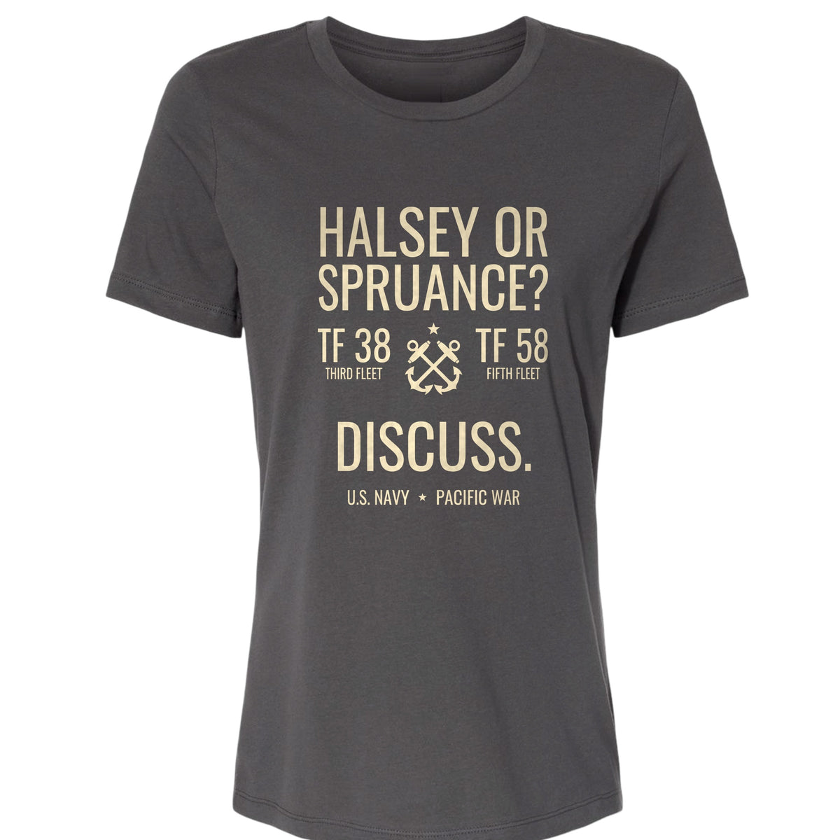 Halsey or Spruance Discuss Women's T-Shirt