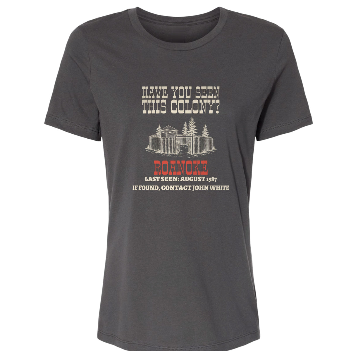 Have You Seen This Colony Roanoke Women's T-Shirt