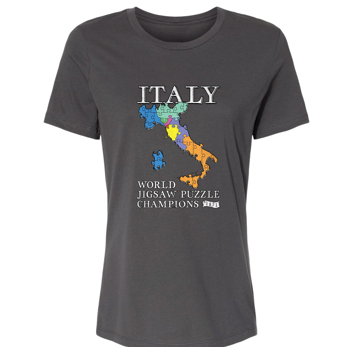 Italy Jigsaw Puzzle Women's T-Shirt