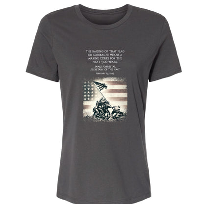 Iwo Jima Flag Women's T-Shirt