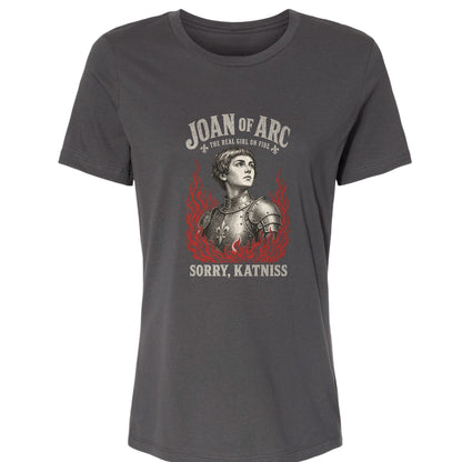 Joan of Arc Girl on Fire Women's T-Shirt