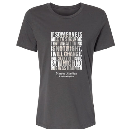 Marcus Aurelius Quote Women's T-Shirt