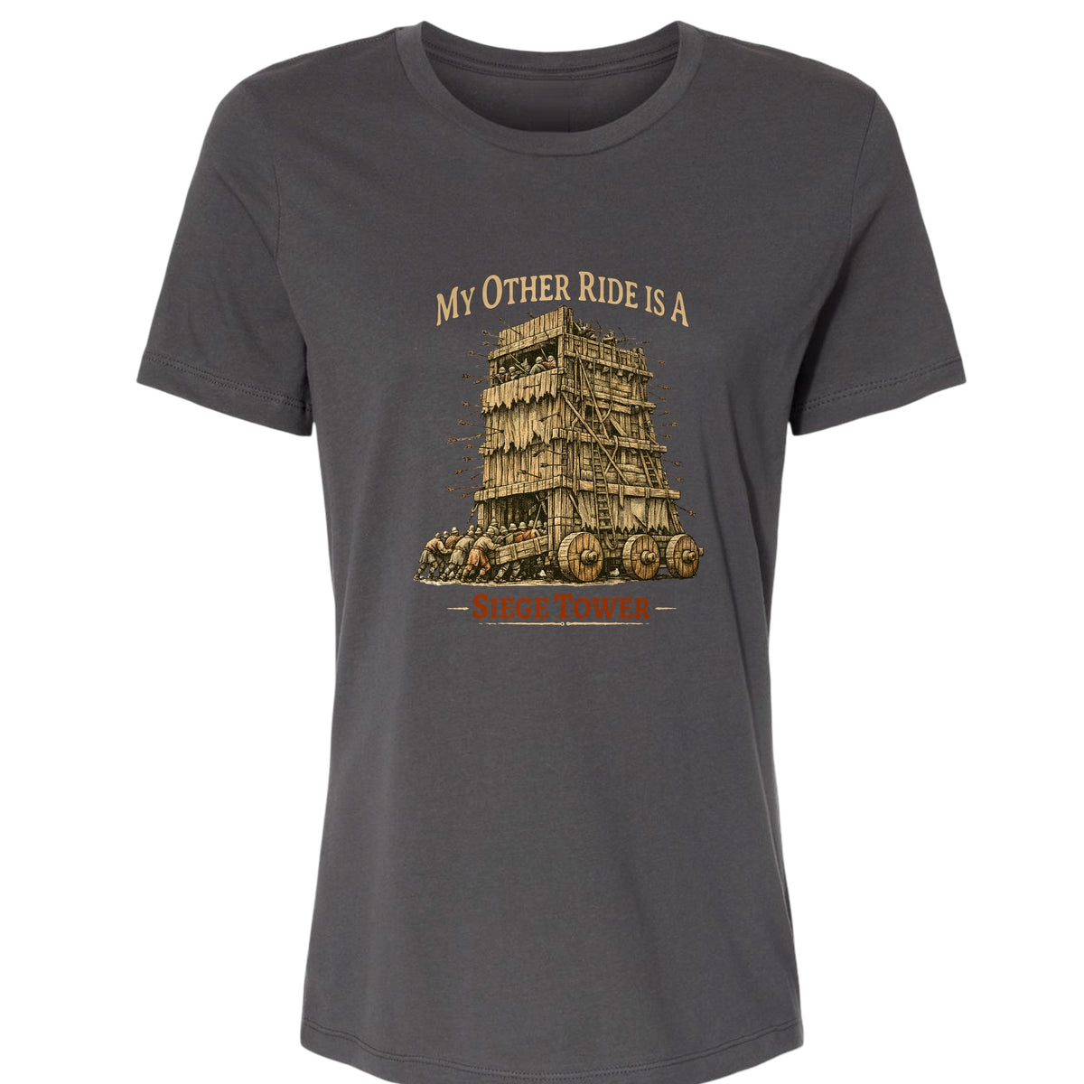 Other Ride Siege Tower Women's T-Shirt