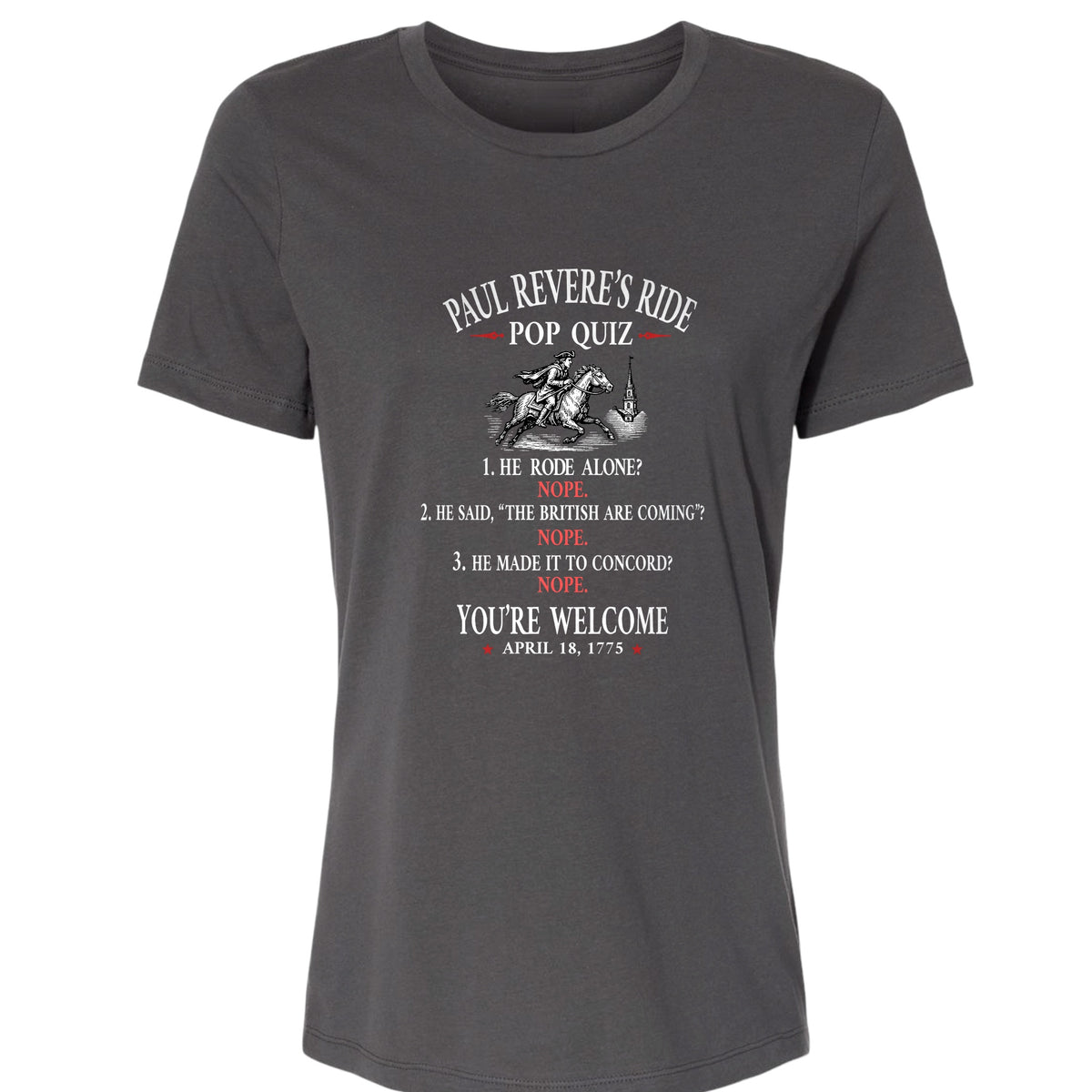 Paul Revere Quiz Women's T-Shirt