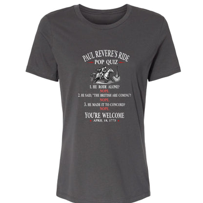 Paul Revere Quiz Women's T-Shirt