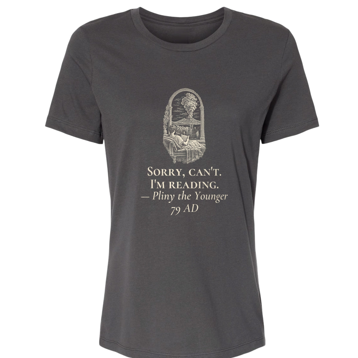Pliny Sorry Cant Im Reading Women's T-Shirt
