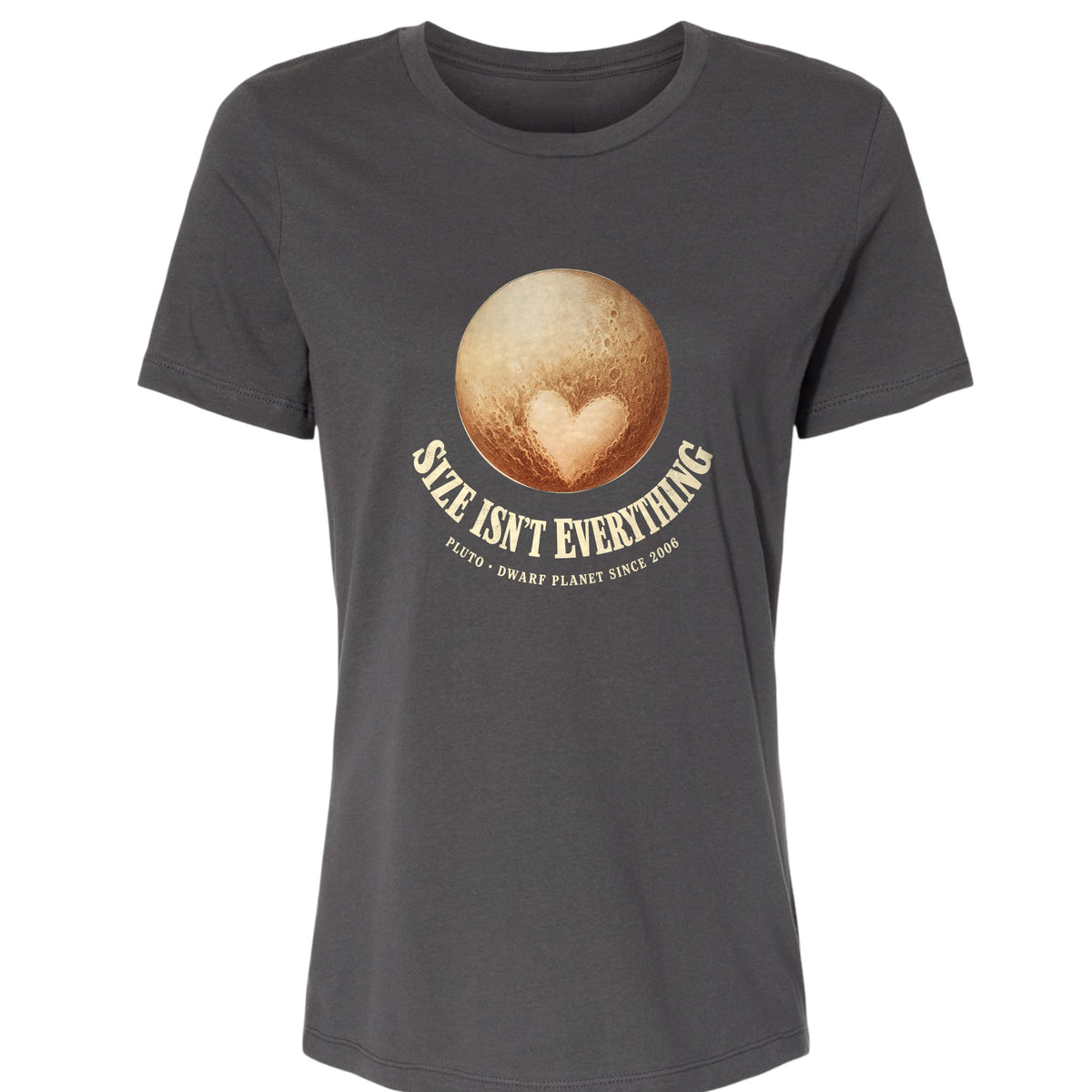 Pluto Size Isn't Everything Women's T-Shirt