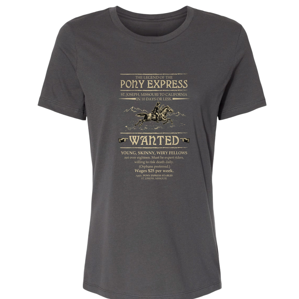 Pony Express Poster Women's T-Shirt