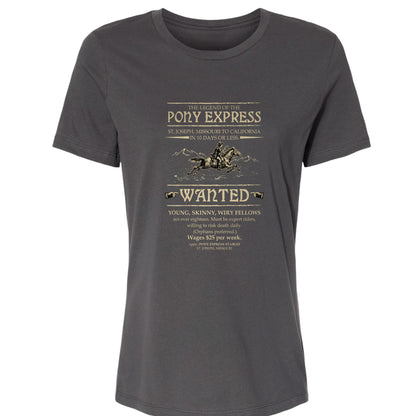 Pony Express Poster Women's T-Shirt