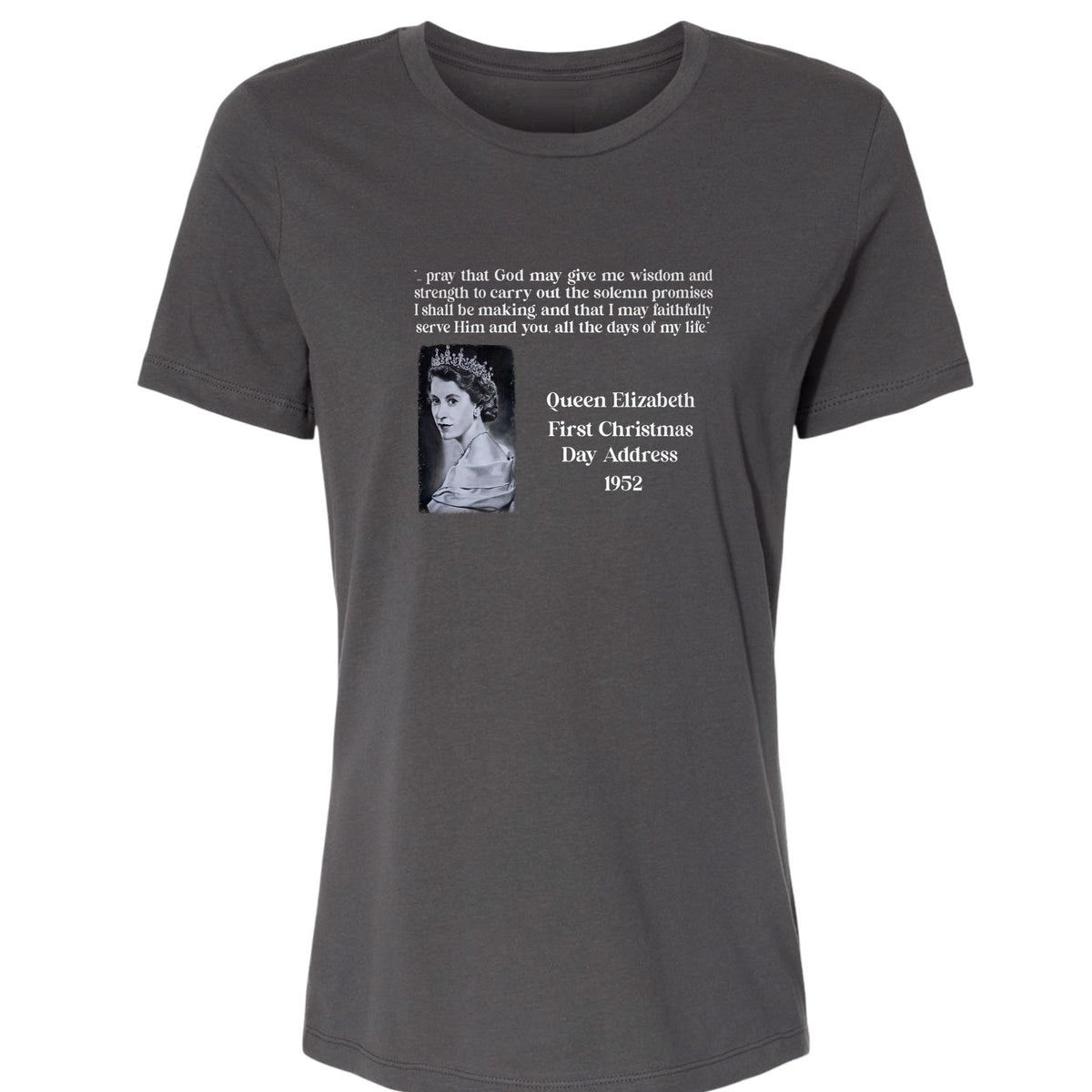 Queen Elizabeth II Xmas Address Women's T-Shirt