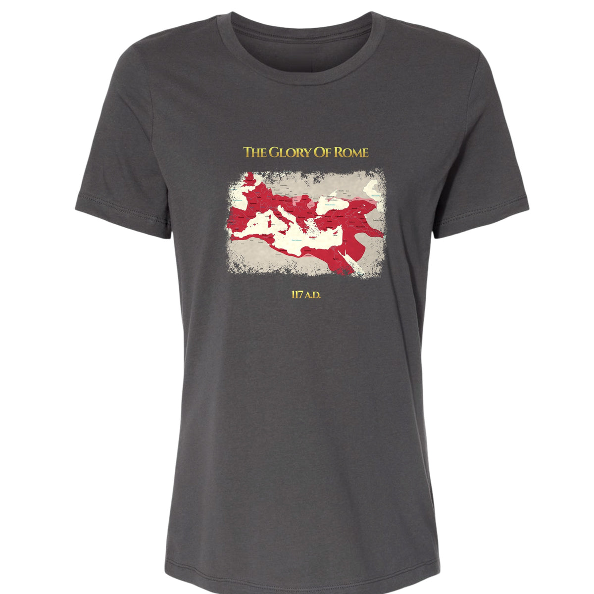 Roman Empire Map Women's T-Shirt