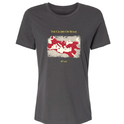 Roman Empire Map Women's T-Shirt