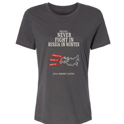 Russia In Winter Women's T-Shirt