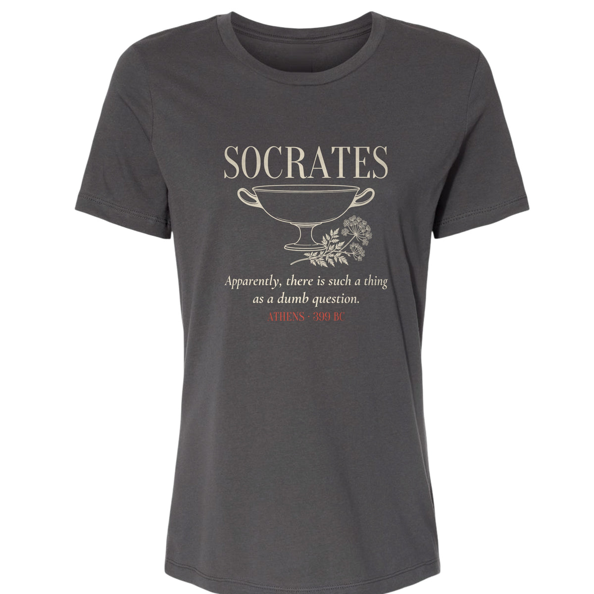 Socrates Dumb Question Women's T-Shirt