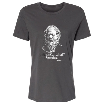 Socrates I Drank What Women's T-Shirt