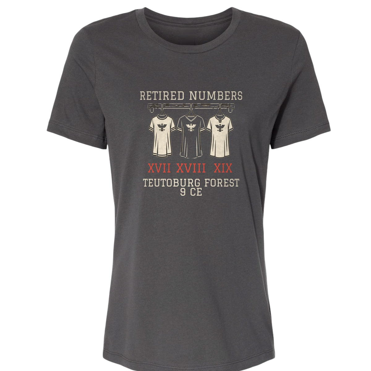 Teutoburg Retired Numbers Women's T-Shirt
