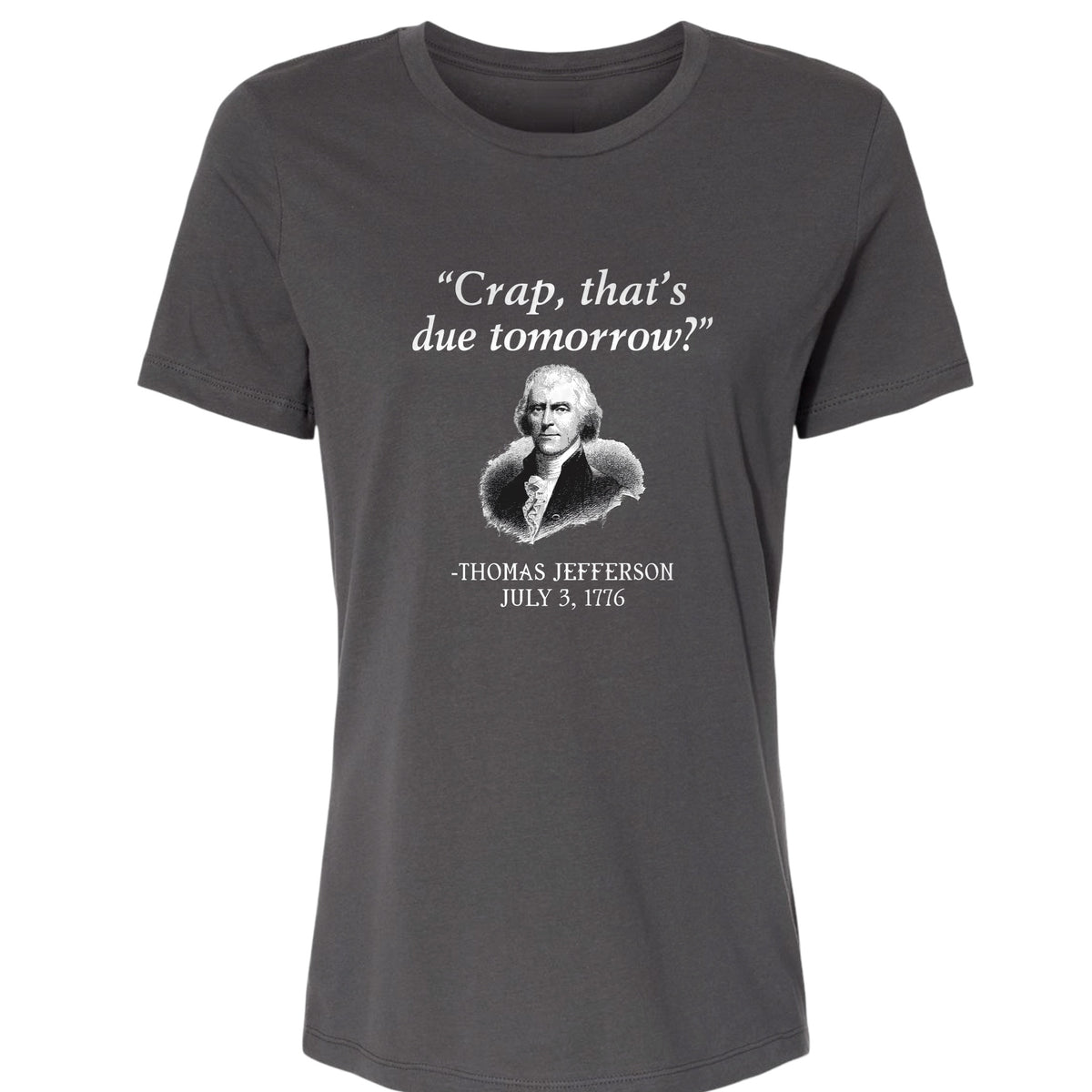 That's Due Tomorrow Women's T-Shirt