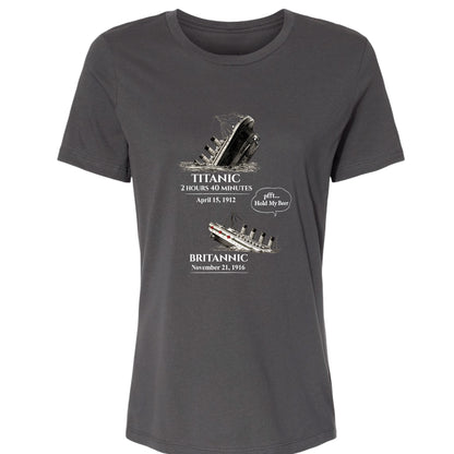 Titanic and Britannic Women's T-Shirt